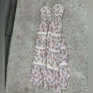 Dress Forum Pink Floral Maxi Dress